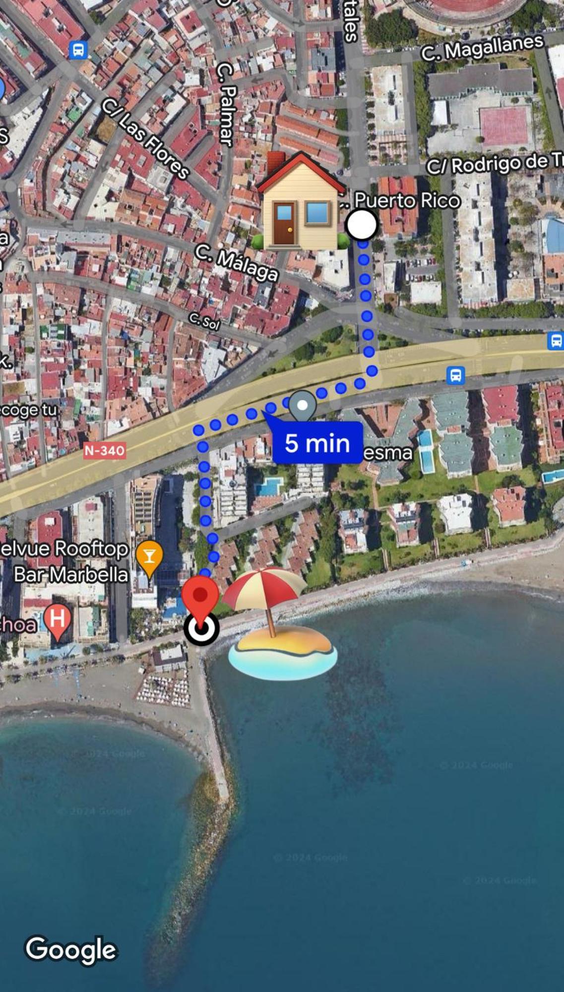 Acogedor Apartamento Cerca De La Playa Marbella Eksteriør bilde